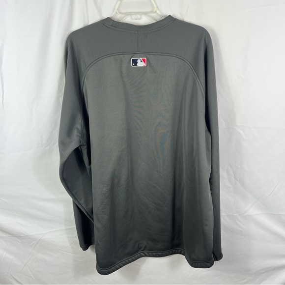 Majestic Gray St Louis Cardinals Pullover Sweatshirt - Picture 5 of 6